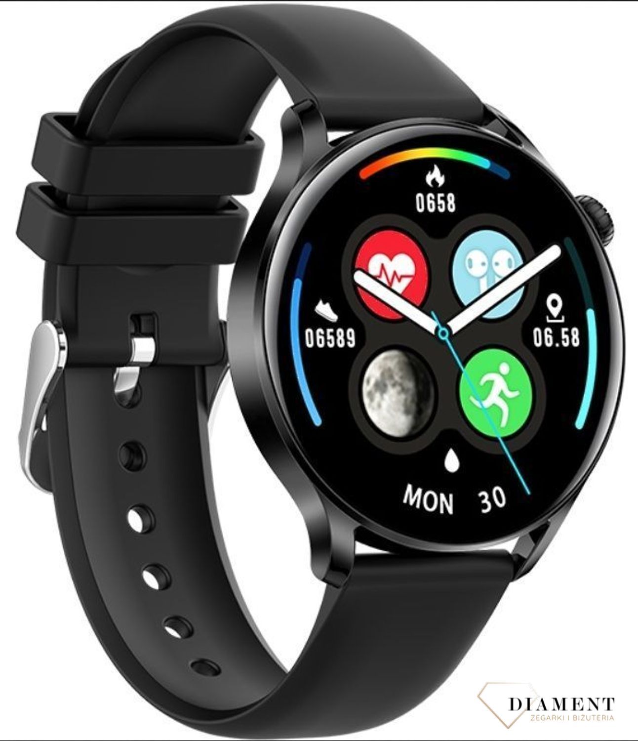 Smartwatch Rubicon męski RNCE81 Czarny silikon (4).jpg